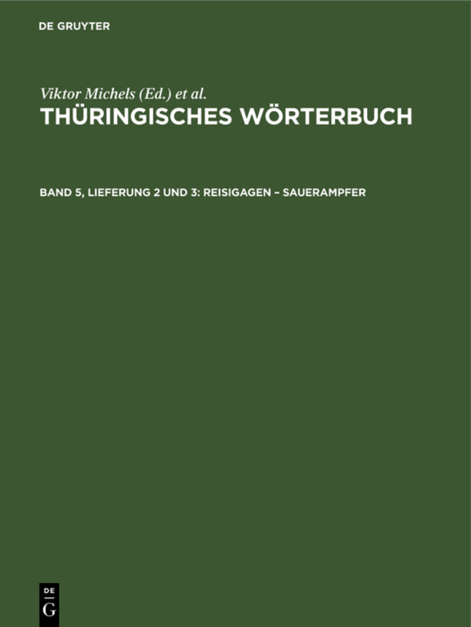 Reisigagen – Sauerampfer